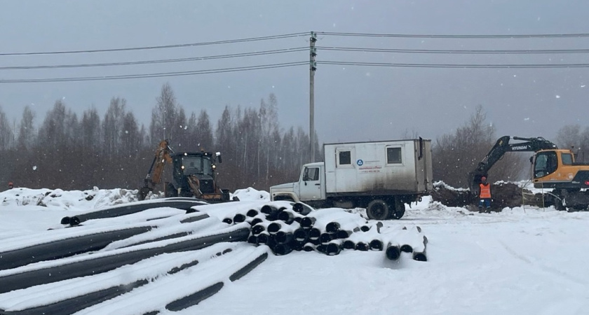 Водопровод к промышленному парку в Глазове будет готов в первых числах апреля