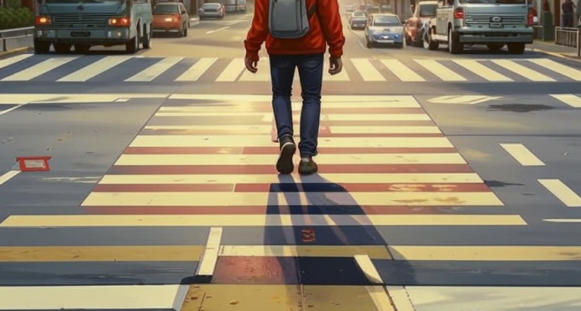 Глазовские автоинспекторы выявили более 50 нарушений среди пешеходов