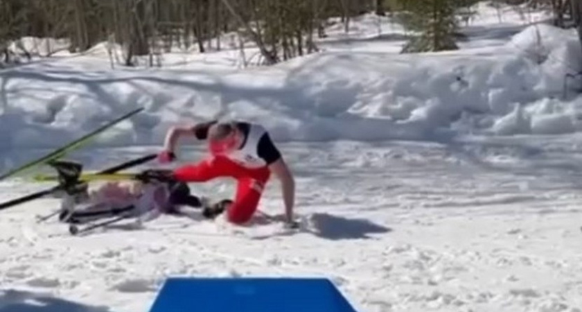 Лыжник из Удмуртии ударил соперника по голове во время соревнований