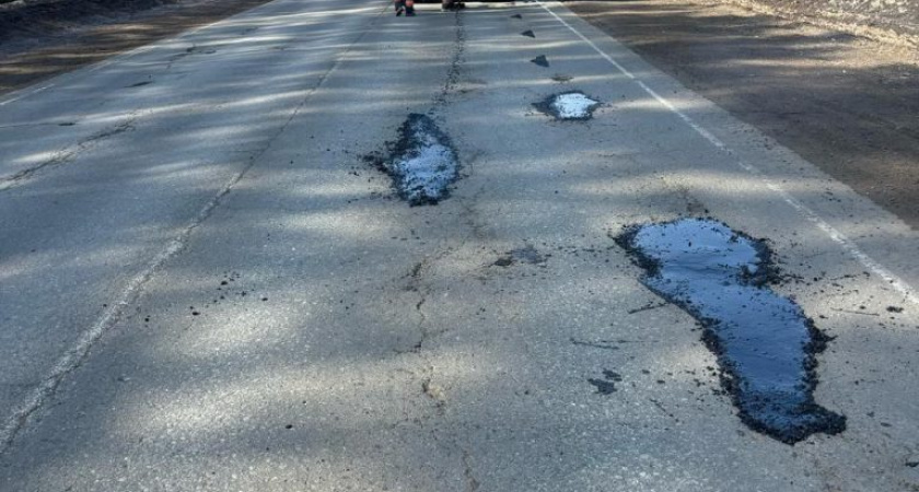 Дорожные работы проходят на участке региональной трассы Глазов-Юкаменское, Глазов-Понино-Зотово