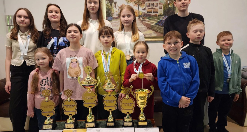 Сборная Удмуртии продемонстрировала отличные результаты на первенстве России по международным (стоклеточным) шашкам