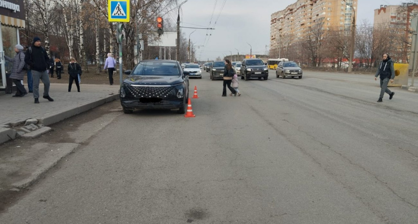 На пятилетнего мальчика в Ижевске наехала иномарка