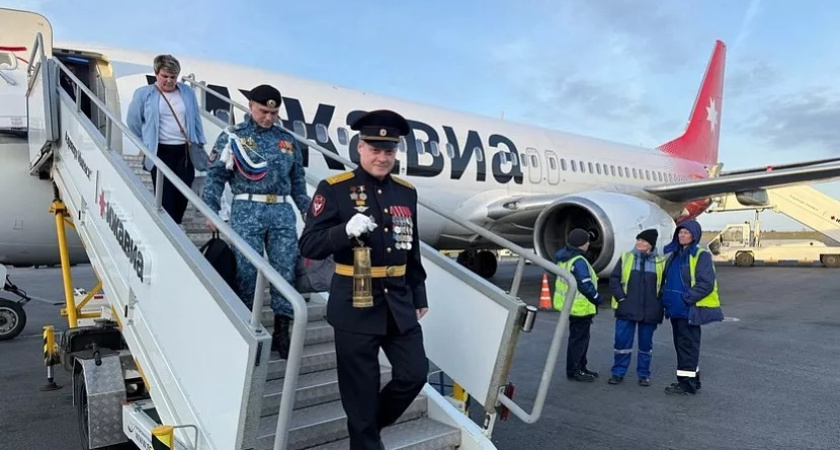 Пламя московского Вечного огня доставили в Ижевск