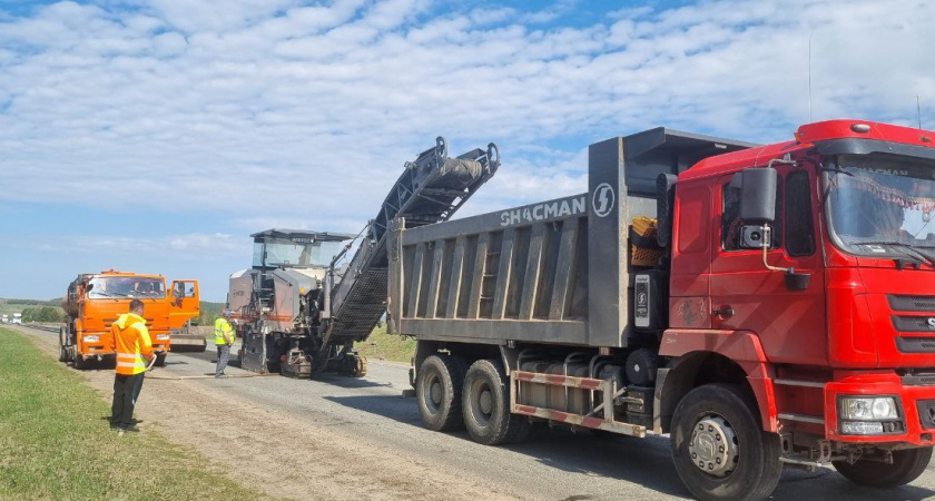 В Удмуртии начали ремонтировать трассу Ижевск-Сарапул
