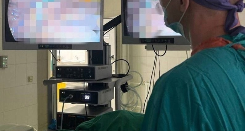 В Удмуртии врачи прооперировали мужчину с большим дивертикулом пищевода