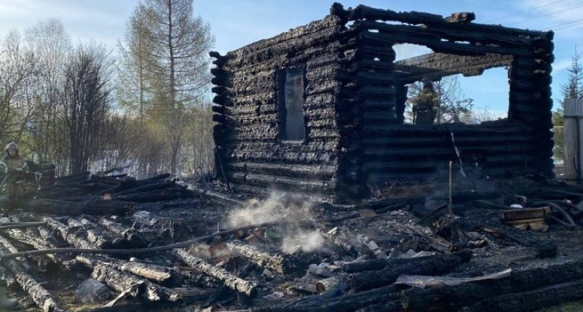 На пожаре в Удмуртии погибла пенсионерка