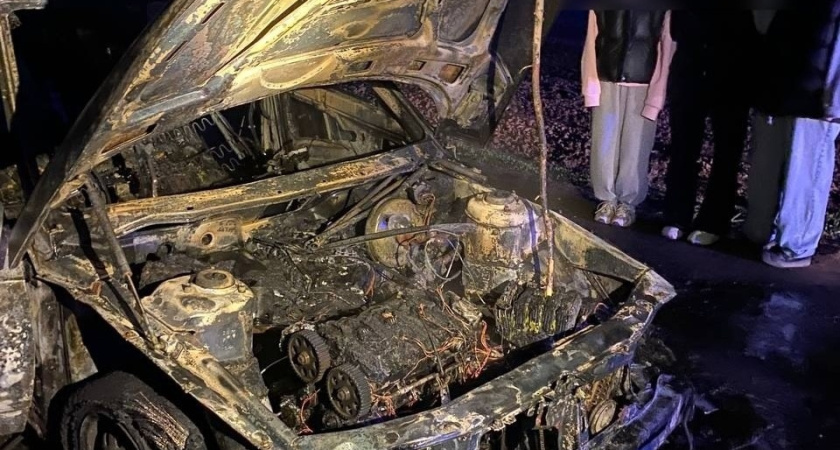 Покатушки в поле закончились пожаром