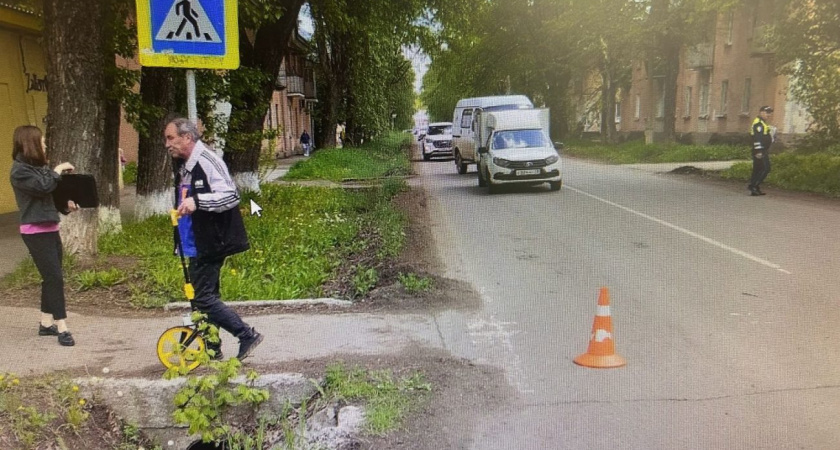 В Глазове пенсионерка попала под колеса легковушки