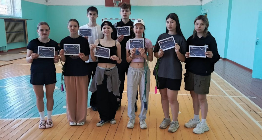 Юные глазовчане выступили на Всероссийском турнире по роуп скиппингу