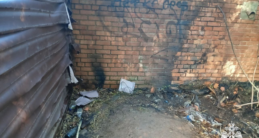 Детская шалость чуть не оставила без гаража жителей из Удмуртии