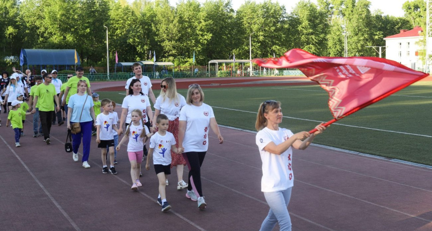 В Глазове прошли богатырские ГТО атом-игры