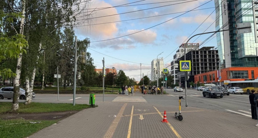 В Удмуртии на 10-летнего мальчика с самокатом наехал мужчина на электросамокате