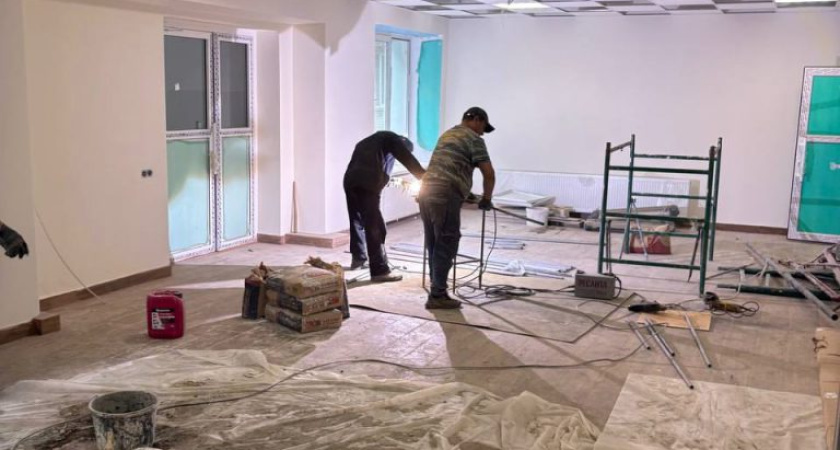 В Глазове продолжается масштабный проект по реновации межрайонной больницы