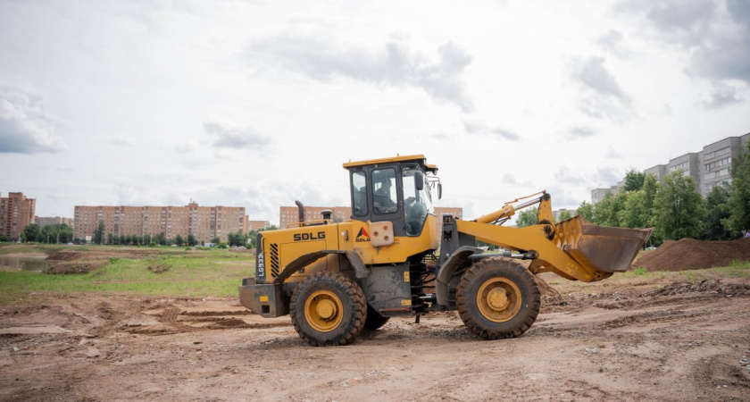 В Глазове приступили к строительству экстрим-парка