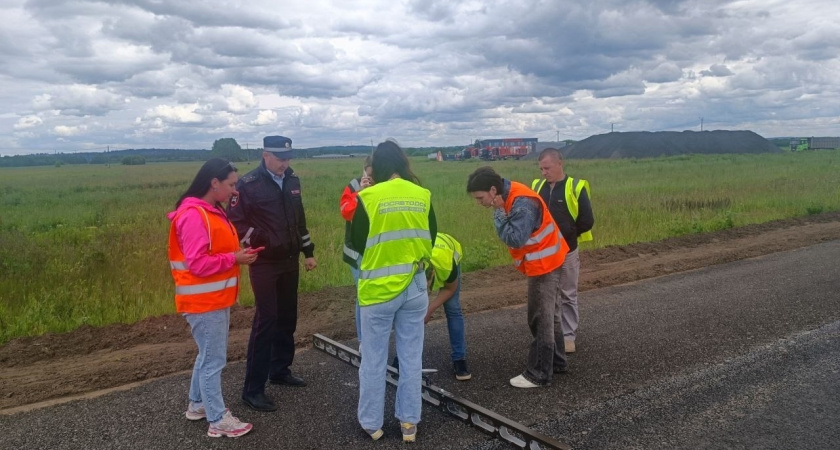 Комиссия оценила ремонтные работы на автодороге «Игра-Глазов»