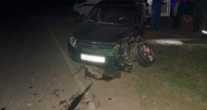 Из-за пьяного водителя в Удмуртии пострадали трое пассажиров другого автомобиля