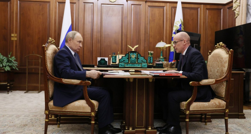 Владимир Путин встретился с Главой Удмуртии