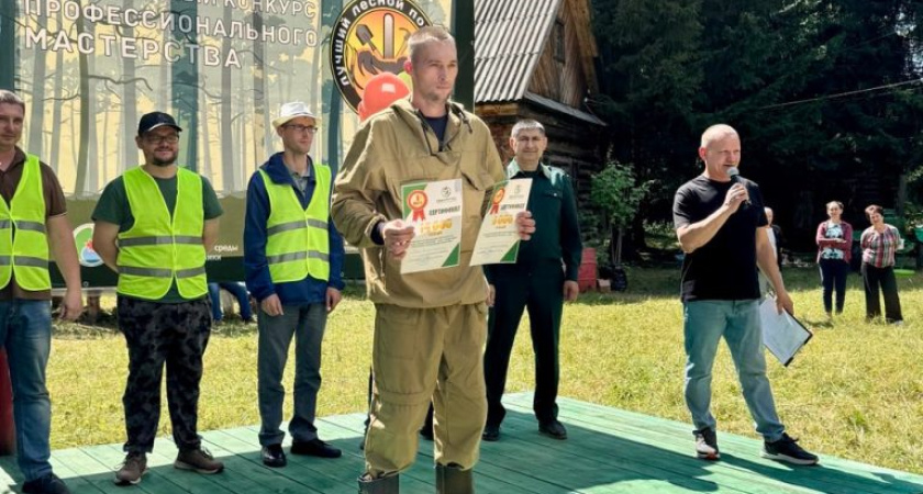Лучший лесной пожарный Удмуртии живет в Можгинском районе