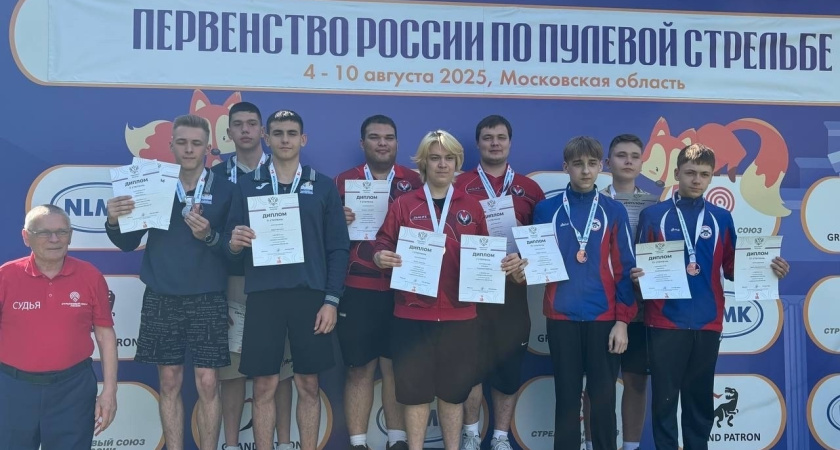 Стрелки из Глазова отличились на Первенстве России по пулевой стрельбе