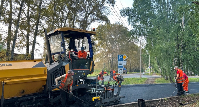 В Глазове завершается ремонт дорог