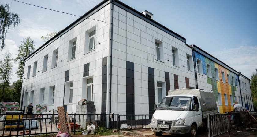 Капремонт музыкальной школы в Глазове приближается к завершению