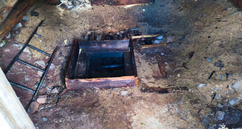 Сушка ямы снова привела к пожару в Удмуртии