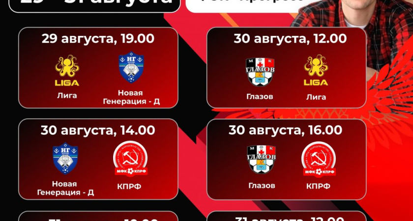 В Глазове пройдет межрегиональный турнир по мини-футболу (0+)