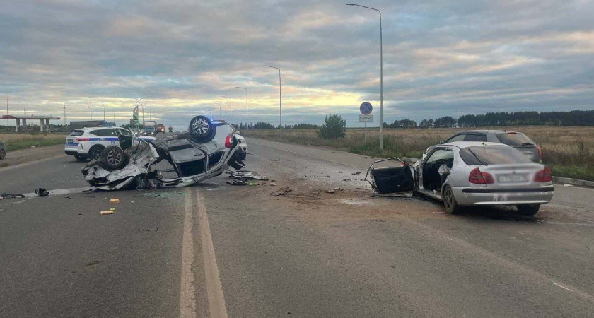 В дорожной аварии в Удмуртии погиб 31-летний водитель отечественной легковушки