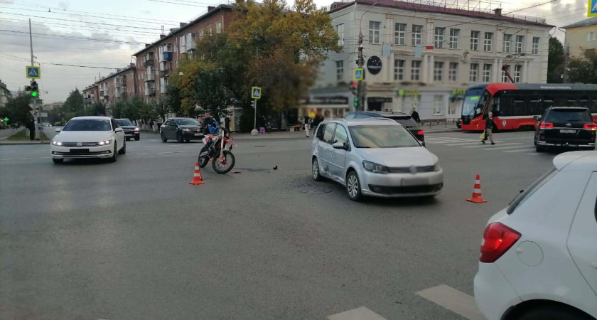 Очередное ДТП с участием несовершеннолетнего мотоциклиста произошло в Удмуртии
