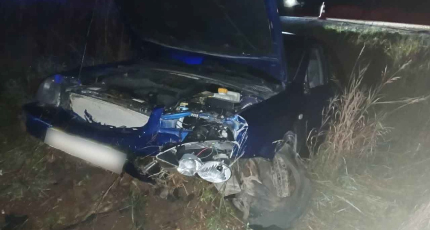 18-летний водитель попал в ДТП на трассе в Удмуртии