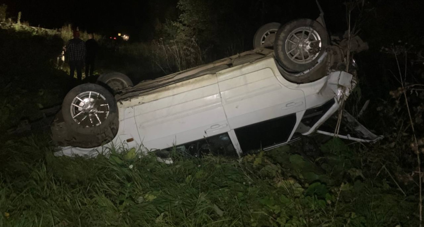 В дорожной аварии в Удмуртии пострадали 6 человек