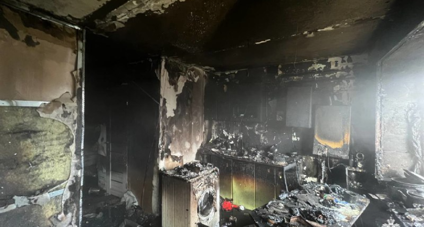 Стирка без присмотра обернулась пожаром в Удмуртии