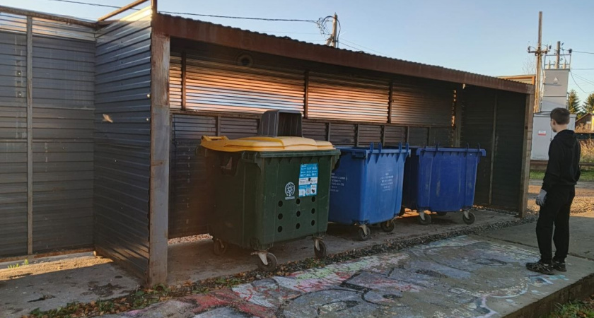 Почти 10 тонн старых автомобильных шин вывезено с начала осени с контейнерных площадок Глазова