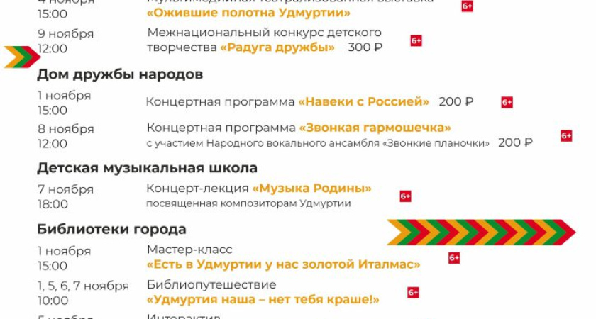 Сегодня, 4 ноября, в Глазове отметят День народного единства (0+)