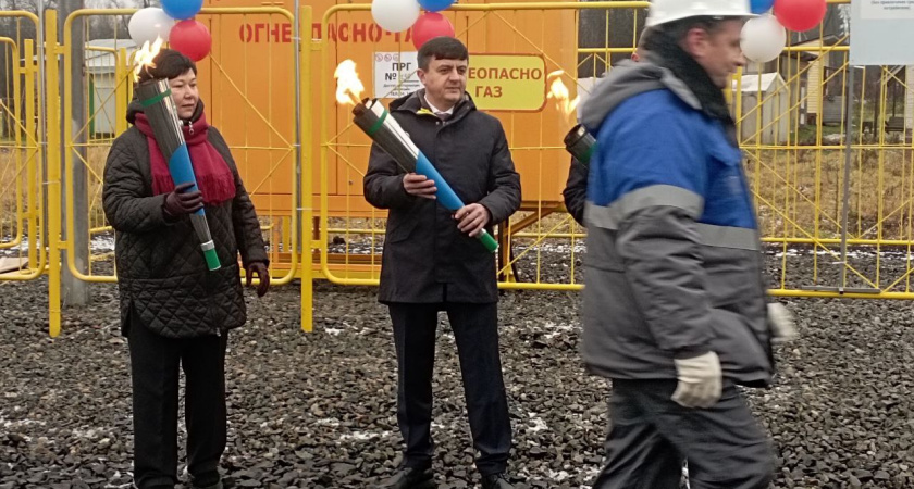 В Глазовском районе ввели в эксплуатацию новый газопровод