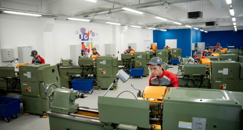 В Глазовском политехническом колледже продолжается ремонт