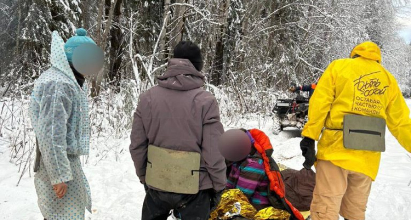 Глазовские спасатели эвакуировали туристку в Балезинском районе