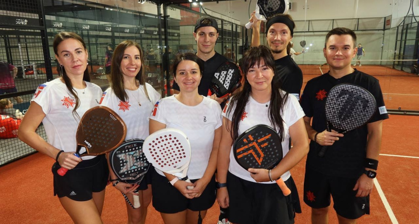 Сборная Удмуртии по падел-теннису впервые приняла участие в чемпионате России