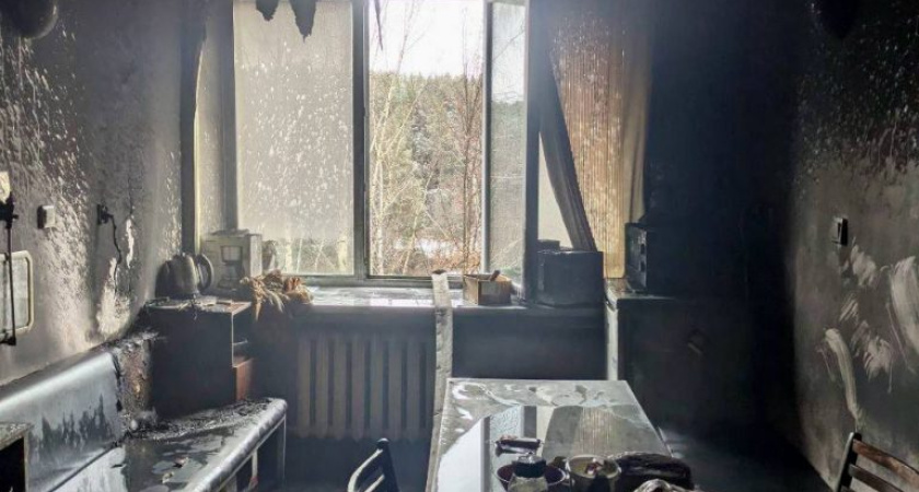 В Воткинской больнице эвакуировали 70 человек из-за пожара