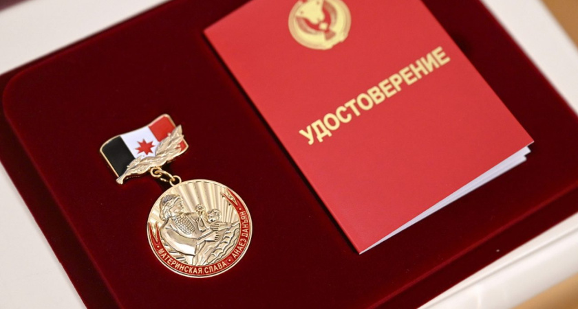 Многодетных матерей наградили в Удмуртии