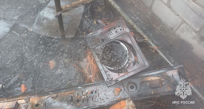 Электрическая плита чуть не спалила частное хозяйство в Можге