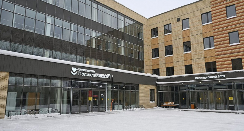 В Сарапуле открыли новую поликлинику