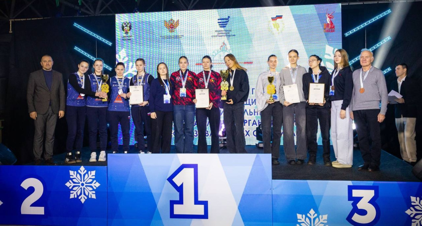 Сборная Удмуртии завоевала золото общекомандного зачета Всероссийской зимней Гимназиады