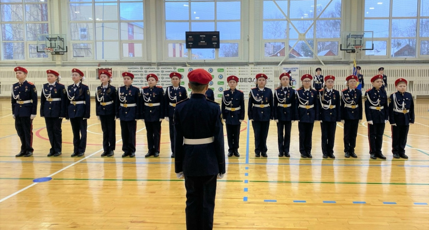 Кадеты из Глазова покорили Великий Устюг 