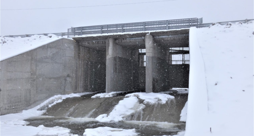 В Удмуртии завершен капремонт на гидротехническом сооружении в деревне Пирогово Завьяловского района