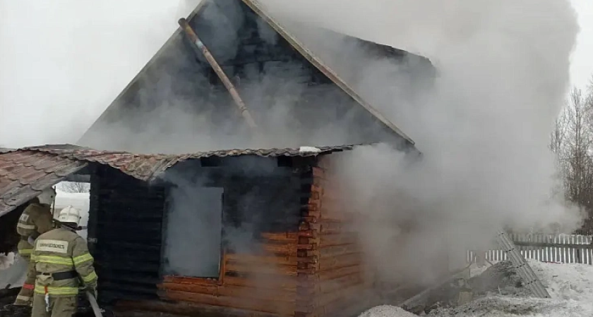 В Удмуртии пенсионер получил ожоги при растопке печи