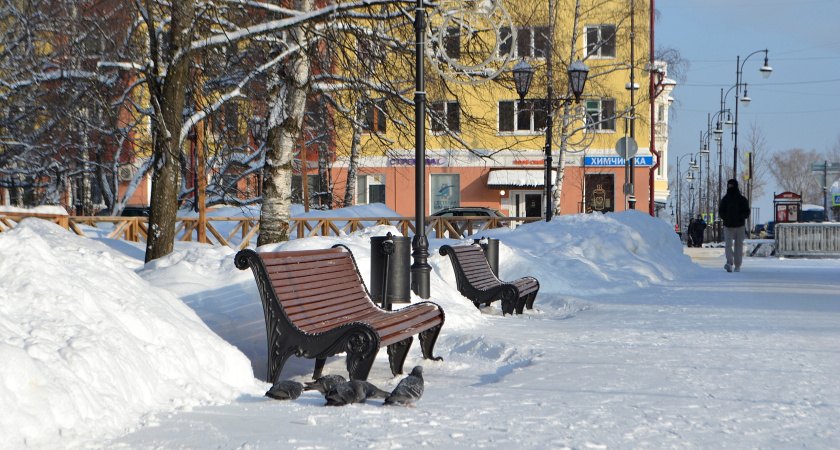 Осуждённых в Удмуртии привлекли к ремонту уличных скамеек
