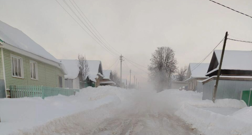 Морозы спровоцировали несколько коммунальных сбоев в Удмуртии