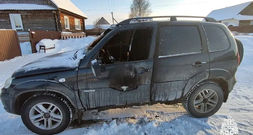 В Удмуртии от подогрева сиденья вспыхнула "Нива"