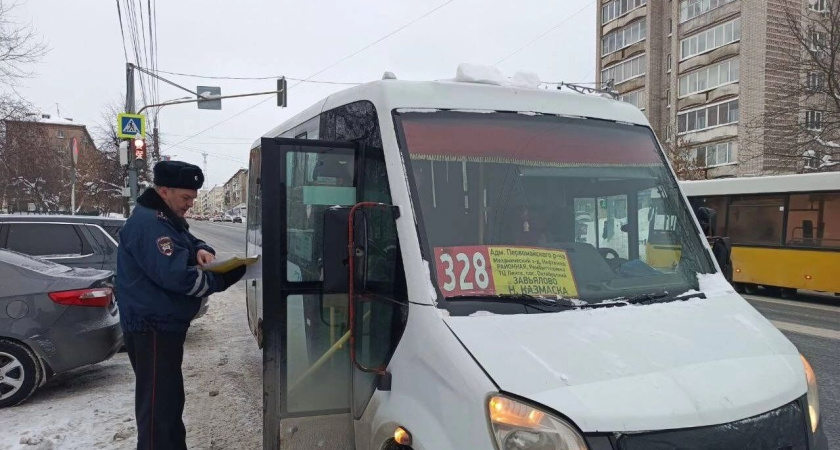 В Удмуртии пьяный водитель маршрутки задержан ГИБДД
